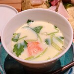 和料理 紫音 - 茶碗蒸し