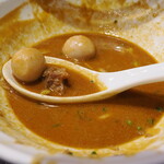 丿貫 - 煮干担々麵のスープ