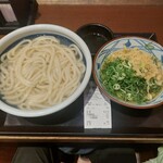 丸亀製麺 - 釜揚げうどん（特）とかけ出汁