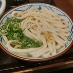 丸亀製麺 - ネギだくかけうどん（笑）