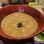 酒粕うどん たぐち - 酒粕うどん◥█̆̈◤࿉∥アップ✨️