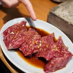 炭火焼肉ホルモンさわいし - 和牛特選サガリ