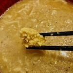 酒粕うどん たぐち - こちらは、酒粕と蜂蜜を練りこんだものを卵と炒ったものだそうです✨️良いお仕事してくれてます✨️