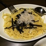 ベビーフェイスプラネッツ - 野沢菜とじゃこのパスタ ￥780（税別）