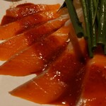 くいもの屋わん - サーモンのカルパッチョ