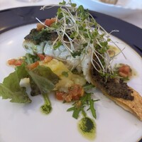 RISTORANTE REGA - 本日の鮮魚のソテー　タプナードソース添え