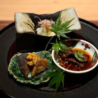 白金つるや - 季節の
                    前菜3種