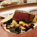 6eme Kobe - 六甲姫牛のシャトーブリアンのグリエ✨シャトーブリアンの断面✨