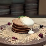 乃咫 - 銅羅焼き（季節限定のきな粉）