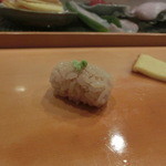 小判寿司 -  赤酢のシャリ・・酢がピリッと効いて、かなり好み・・(´∀｀＊)