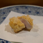 天ぷら浅沼 - とらふぐ白子