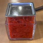 ラーメン縁屋 - 紅生姜