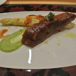 saveur -  桜鱒の瞬間スモーク