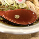 拉麺 アイオイ - あーネギが顔みたいだよお〜　byまみこまみこ