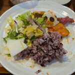 キッチン ブルー グローブ - 最後のワンプレート