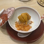 広典 - 雲丹と半熟イクラ丼