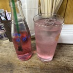 もつ焼き 幸太 - 中が濃い！サービス凄いです。キンミヤかな？