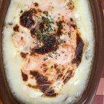 サイゼリヤ - エビたらこグラタン