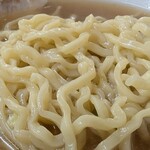 松食堂 - 中太麺が旨い