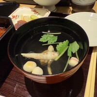 ひつまぶし名古屋備長 大名古屋ビルヂング店 - 肝吸い