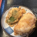 お多福 - それにサツマイモにピーマン