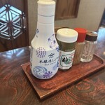 お多福 - 今回は入れなかったけど、確かに柚子胡椒を入れたらちょうど良さそうな出汁の味かも