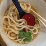 お多福 - 麺美味しかったです。柔らかさの中にちゃんと芯がある感じ。ツルツルのお肌でチュルっと心地よい