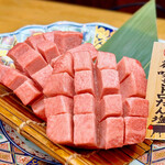 生肉専門店 焼肉 金次郎 - 花咲トロたん塩