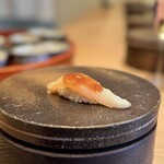 すし処 ひさ田 - ⑫虎河豚(山口県下関産)、吉野葛入りポン酢掛け