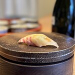 すし処 ひさ田 - ⑩石垣鯛(熊本県天草産、2日寝かせ)