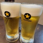 炭火焼肉 にく式 - 乾杯！