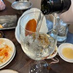 炭火焼肉 にく式 - 日本酒は桃川の吟醸純米