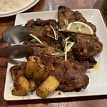 パンジャビ ダバ - ラム・ステーキ