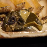 小笹寿し - あわび酒蒸し(肝)UP