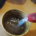 江戸そば マルノ - 蕎麦湯