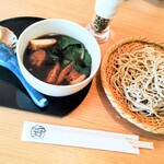 江戸そば マルノ - 鴨せいろ