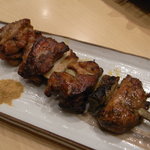 Ajidouraku Benten - 鶏ももカレー串焼き