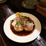 旬采 - 白ナスのステーキ