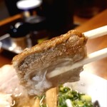 熊本らーめん 育元 - トロトロ角煮