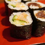 小笹寿し - ひもきゅう巻きUP