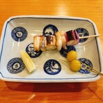 小判寿司 - 太刀魚とネギ