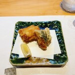 美味いもん屋 わ多なべ - 天然とらふぐの唐揚げ