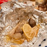 食 乃口 - 本日のお魚の、ツバスのホイル焼き