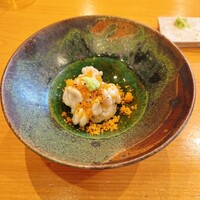 小判寿司 棚倉 - 白子のカラスミ和え