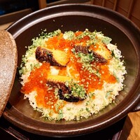 和食 國見 - イクラとサケの釜飯