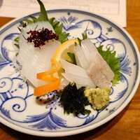 和食 國見 - 剣先烏賊の刺身