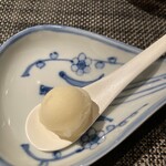 予約制・コース料理 ともなが - みかんのシャーベットだったかな？