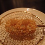 ワインと串揚げ こぱん - 生麩にあられ