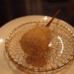 ワインと串揚げ こぱん -  マッシュルームのアンチョビ詰め