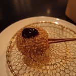 ワインと串揚げ こぱん -  甘ダレ添え